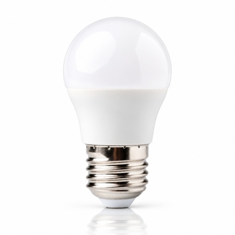 Żarówka LED E27 G45 ECO LIGHT EC67761 3W 4000K z odbiciem