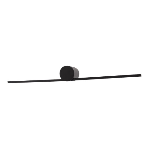 Kinkiet ARTIST czarny 9W LED 60cm - ujęcie całej listwy pod kątem