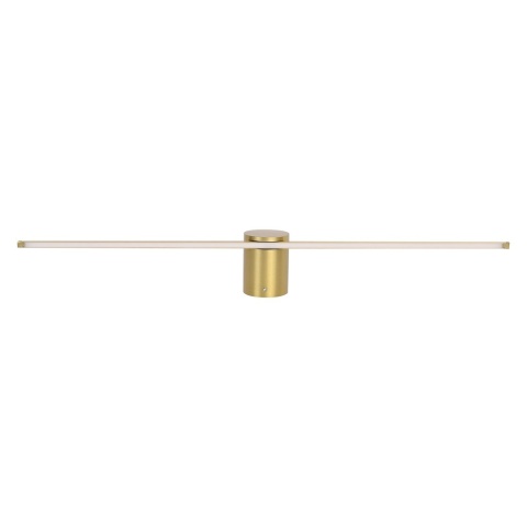 Kinkiet ARTIST złoty 9W LED 60cm - widok oprawy od góry