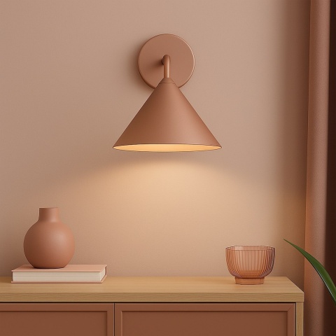 CAPITAL ROSE GOLD nad komodą - aranżacja wnętrza