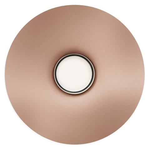 CAPITAL GX53 ROSE GOLD - wnętrze klosza widziane od dołu