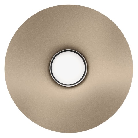 CAPITAL GX53 TAUPE - wnętrze klosza widziane od dołu