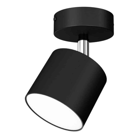 Kinkiet DIXIE BLACK 1xGX53 - czarny cylindryczny reflektorek