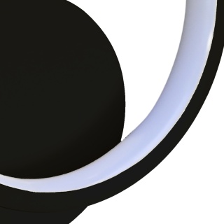 Kinkiet HOOP BLACK 7W LED
