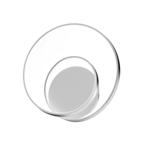 Kinkiet LUCERO CHROME - pełny widok oprawy pod kątem