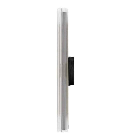 Kinkiet TRIVIA BLACK LED 11W - widok całej oprawy na białym tle