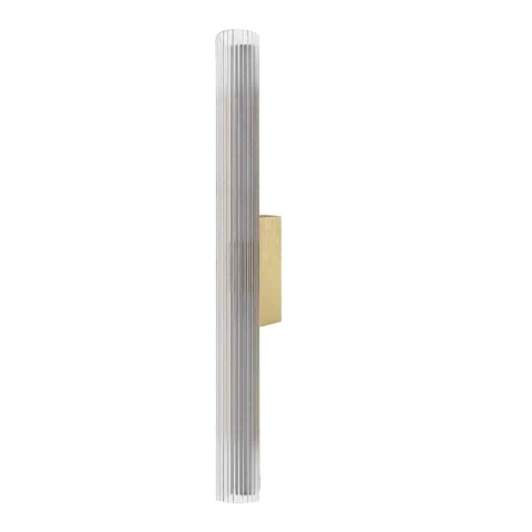 Kinkiet TRIVIA GOLD LED 11W - widok całej oprawy na białym tle