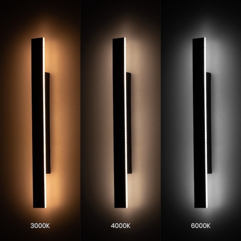 WOW II LED - porównanie ciepłej, neutralnej i zimnej barwy