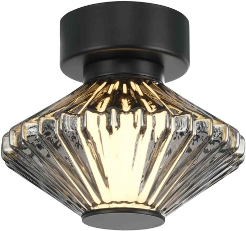 Lampa sufitowa i kinkiet PADRE LED 6W - zbliżenie dekoracyjnego klosza