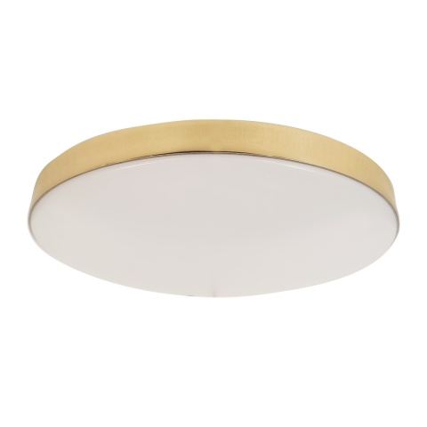 Plafon LED złoty okrągły natynkowy 15W 4000K lampa łazienkowa do garderoby
