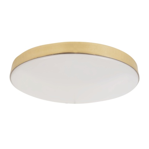 Plafon LED złoty okrągły natynkowy 15W 4000K lampa łazienkowa do garderoby