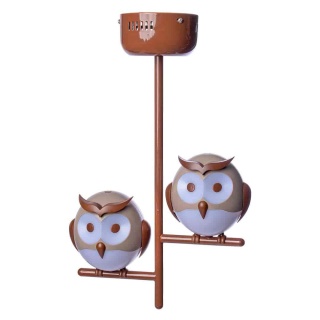 Lampa wisząca OWL 2xG9 sowy MiLAGRO