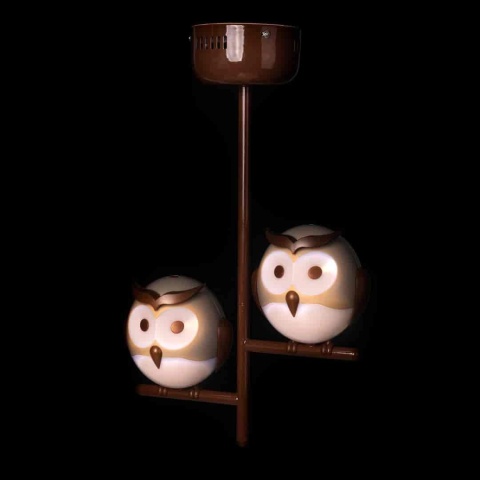 Lampa wisząca OWL 2xG9 sowy – ML244