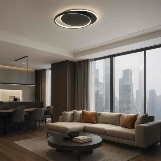 Lampa sufitowa CORDOBA BLACK 30W LED