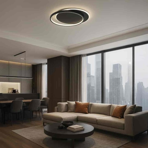 Lampa sufitowa CORDOBA BLACK 30W LED