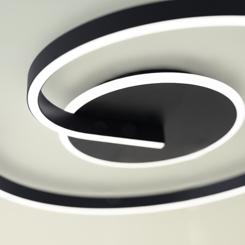 Lampa sufitowa LORENZO BLACK 22W LED