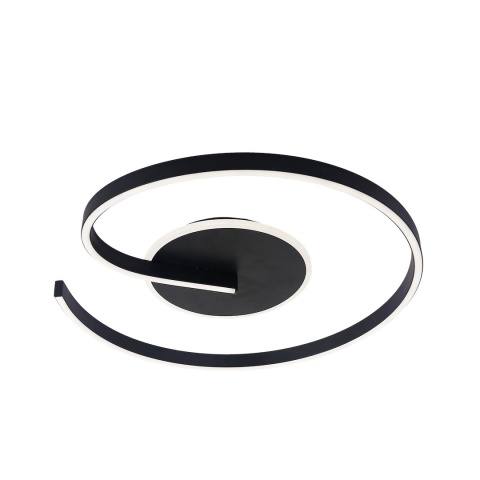 Lampa sufitowa LORENZO BLACK 22W LED