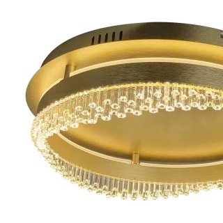Lampa sufitowa LED PRECIOSA 36W 4000K złoty MiLAGRO
