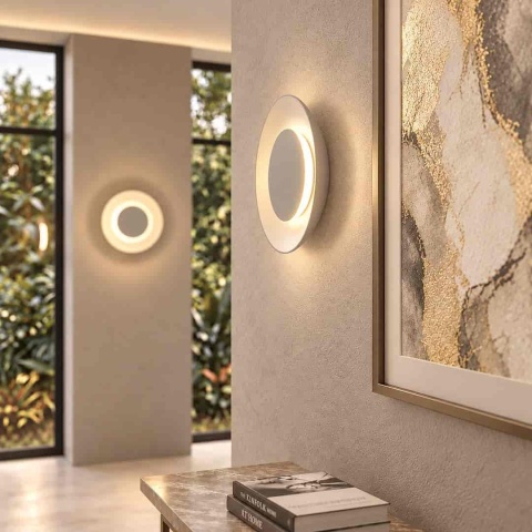 Lampa sufitowa Piattino 15W LED CCT Beżowy
