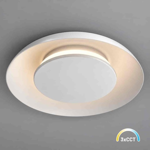 Lampa sufitowa Piattino 15W LED CCT Biały