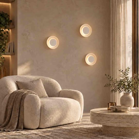 Lampa sufitowa Piattino 15W LED CCT Biały
