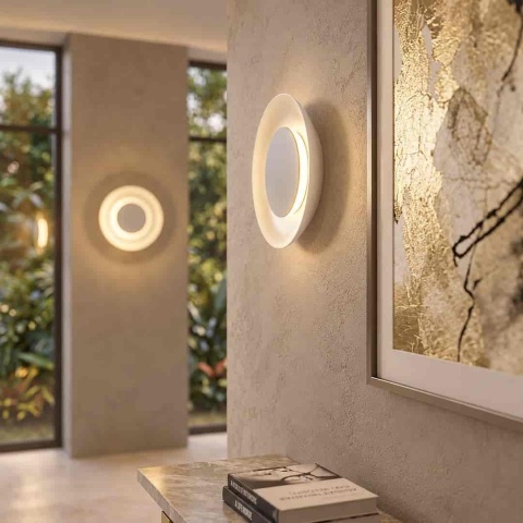 Lampa sufitowa Piattino 15W LED CCT Biały
