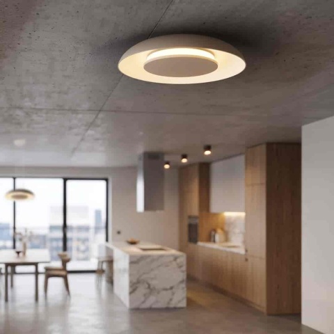 Lampa sufitowa Piattino 30W LED CCT Beżowy