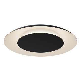 Lampa sufitowa LED PIATTINO 30W CCT czarny MiLAGRO