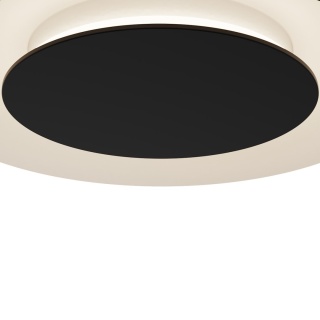 Lampa sufitowa LED PIATTINO 30W CCT czarny MiLAGRO