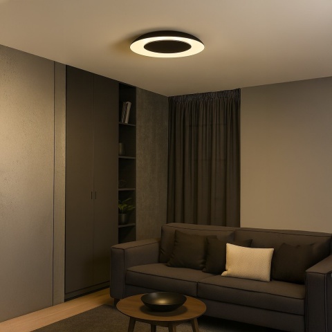 Lampa sufitowa LED PIATTINO 30W CCT czarny – ML1811