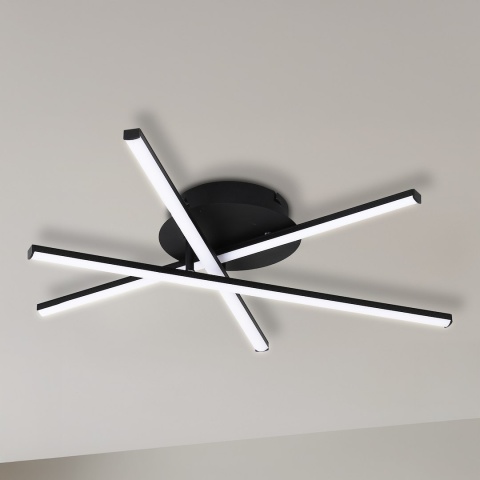 Lampa sufitowa LED STICK 12W 4000K czarny – ML1850