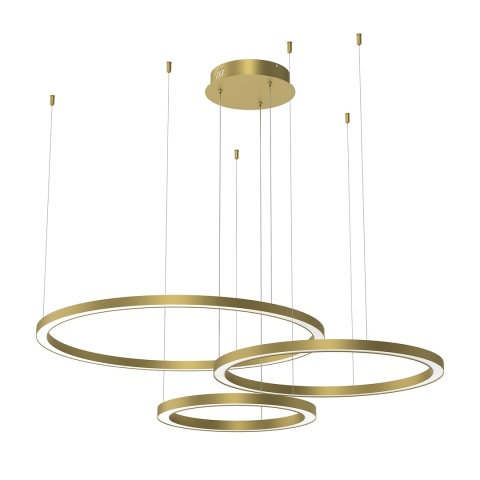 Lampa wisząca LED GALAXIA 85W 3500K złoty mat – ML8790