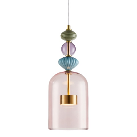 Lampa wisząca LED ARTE 12W 3000K mosiądz 16cm MiLAGRO