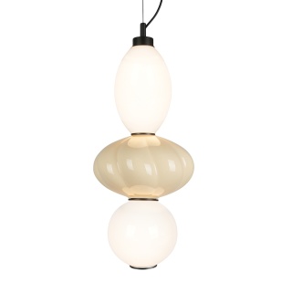 Lampa wisząca ASCOLI - zwis 18W LED 3000K wielokolorowa 20 cm Milagro
