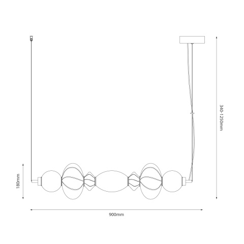 Lampa wisząca LED ASCOLI 24W 3000K – ML1421