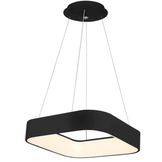 Lampa wisząca ASTRO - zwis 40W LED 3000-4000K czarna 50 cm Milagro