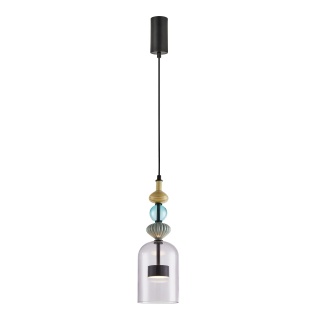 Lampa wisząca Arte śr. - zwis 12W LED 3000K wielokolorowa 13,5 cm Milagro