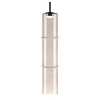 Lampa wisząca LED BATO CASHMERE 4W 3000K kawowy/czarny MiLAGRO