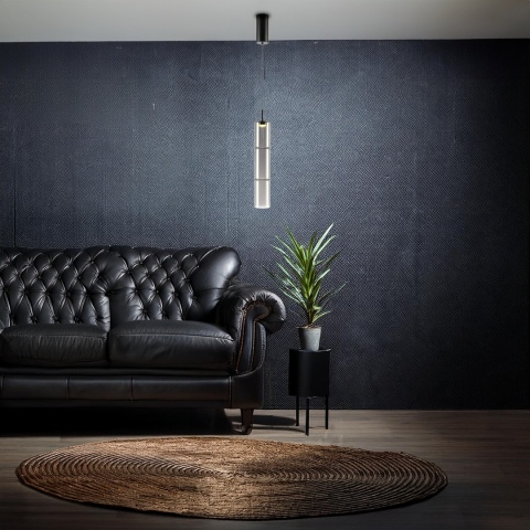 Lampa wisząca LED BATO SMOKED 4W 3000K czarny – ML1396