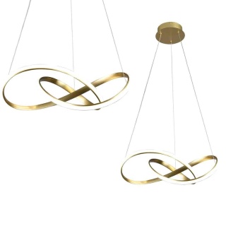 Lampa wisząca LED CAPPIO 36W 4000K złoty MiLAGRO