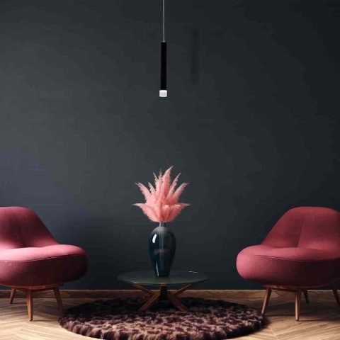 Lampa wisząca LED CARBON 5W 4000K czarny – ML182