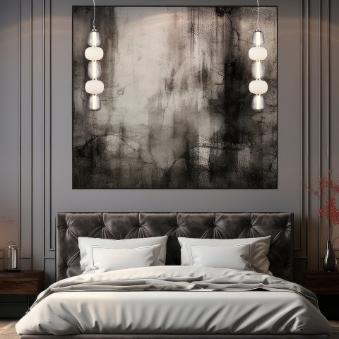 Lampa wisząca CARO SMOKED - zwis 40W LED 3000K chromowana 17 cm Milagro