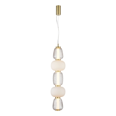 Lampa wisząca LED CARO 40W 3000K złoty – ML0361