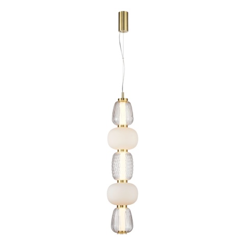 Lampa wisząca LED CARO 40W 3000K złoty – ML0361