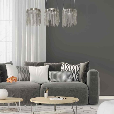 Lampa wisząca CASCATA SATIN - zwis 54W LED 3000K 75 cm Milagro