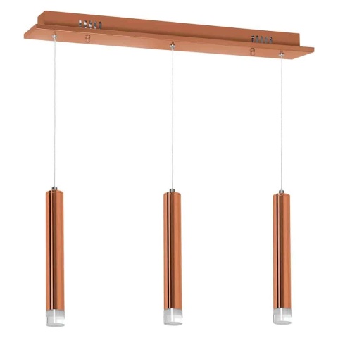 Lampa wisząca COPPER - zwis 15W LED 4000K 45 cm Milagro