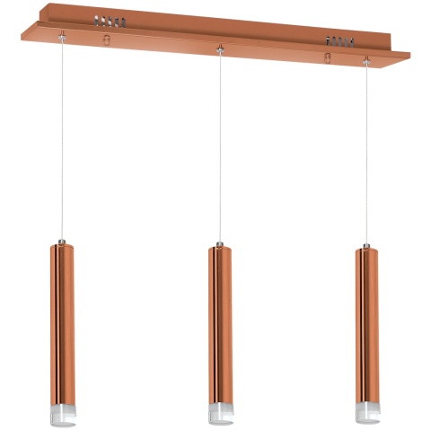 Lampa wisząca COPPER - zwis 15W LED 4000K 45 cm Milagro