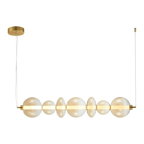 Lampa wisząca LED DAPHNE AMBER 40W 3000K złoty – ML0349
