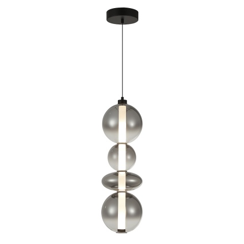 Lampa wisząca LED DAPHNE SMOKED 36W 3000K czarny – ML0347