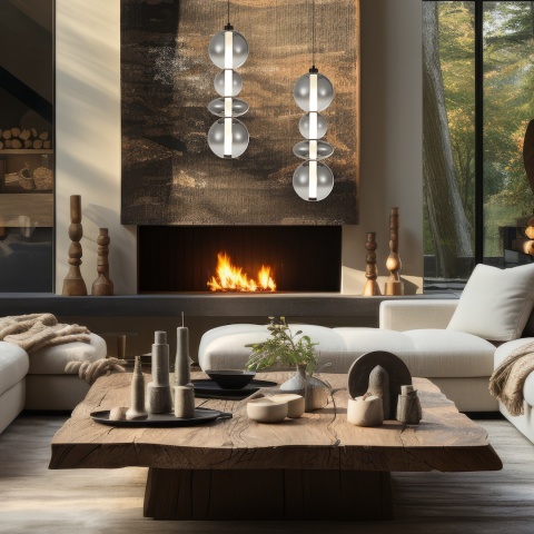 Lampa wisząca LED DAPHNE SMOKED 36W 3000K czarny – ML0347